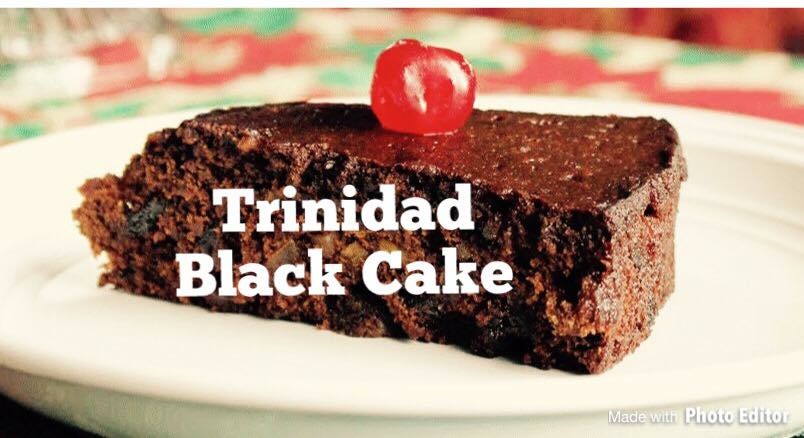 TRINIDAD BLACK CAKE